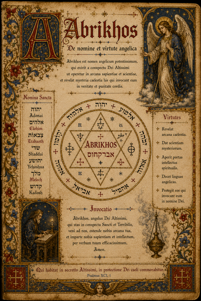 Abrikhos Demon: Magical Treatise of Solomon Explained