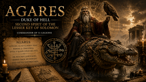 Agares Demon: Seal, Powers & Lesser Key of Solomon
