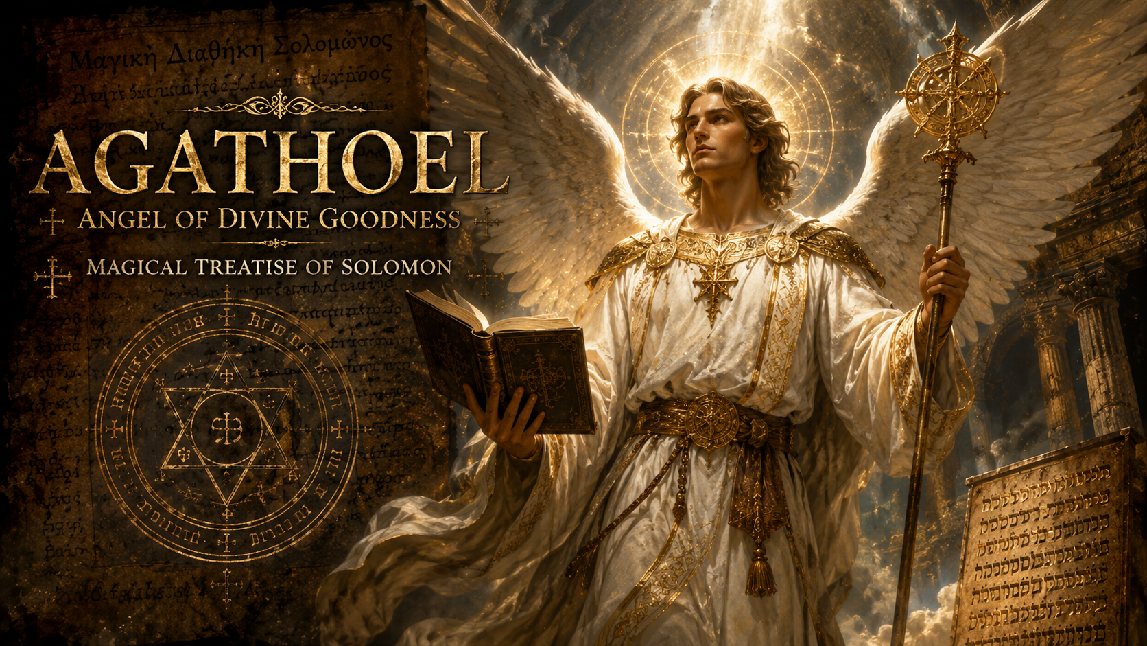 Agathoel Angel: Magical Treatise of Solomon Explained