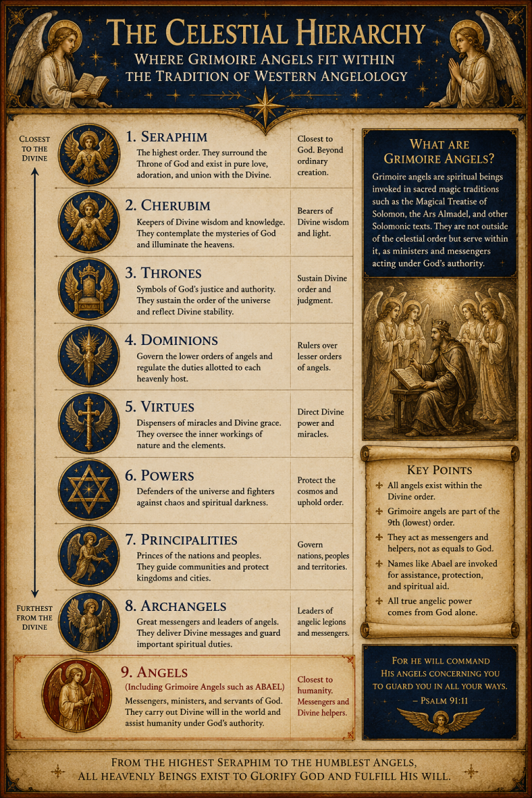 Abael Angel: Meaning, Powers & Magical Treatise of Solomon