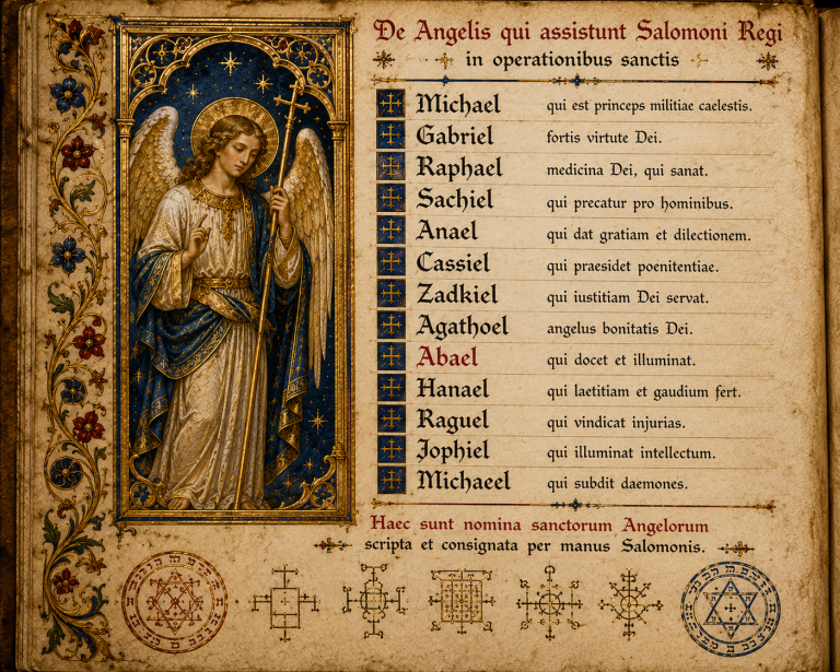 Abael Angel: Meaning, Powers & Magical Treatise of Solomon